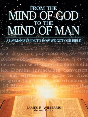 cover image of From the Mind of God to the Mind of Man
